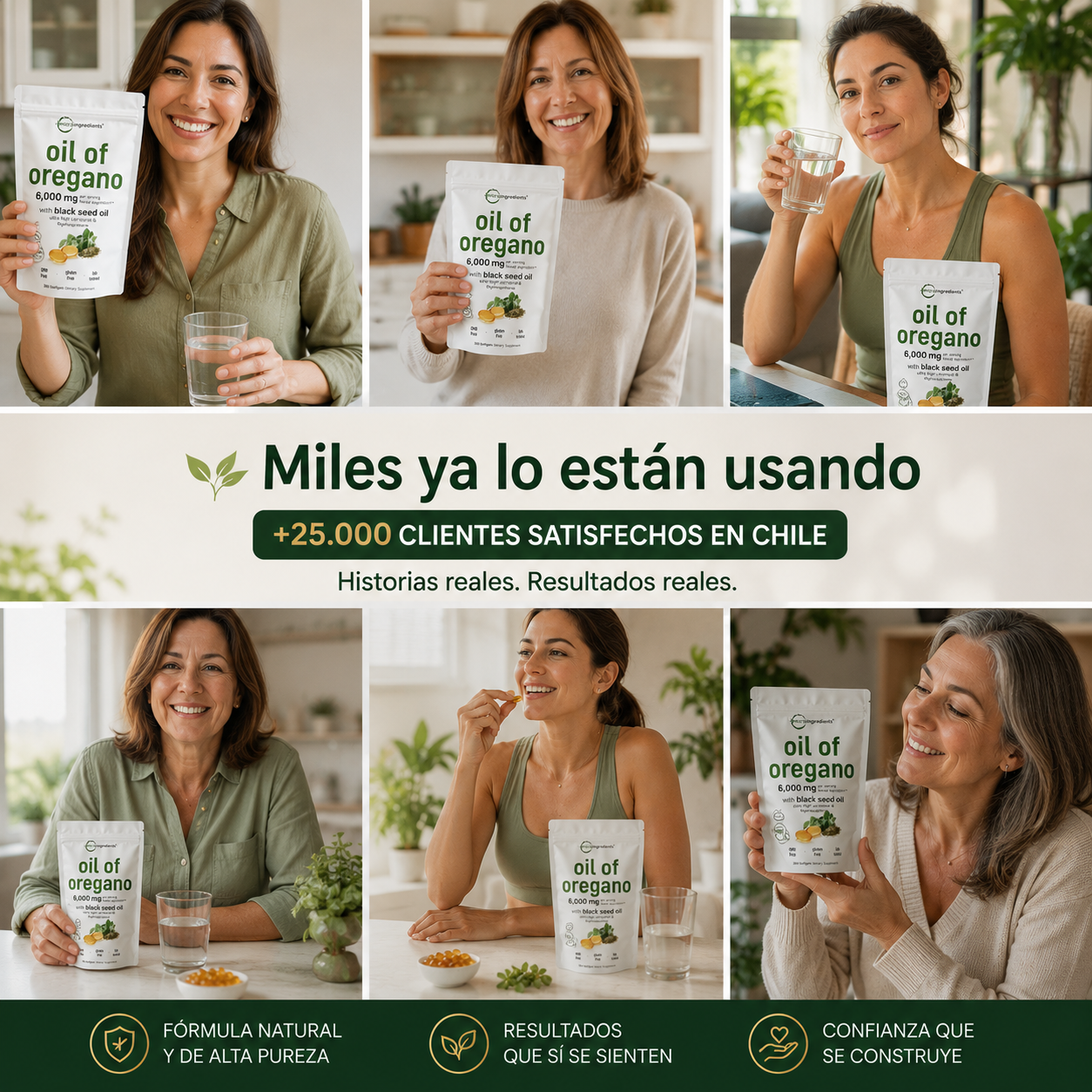 Aceite De Orégano 6000 Mg 60 capsulas