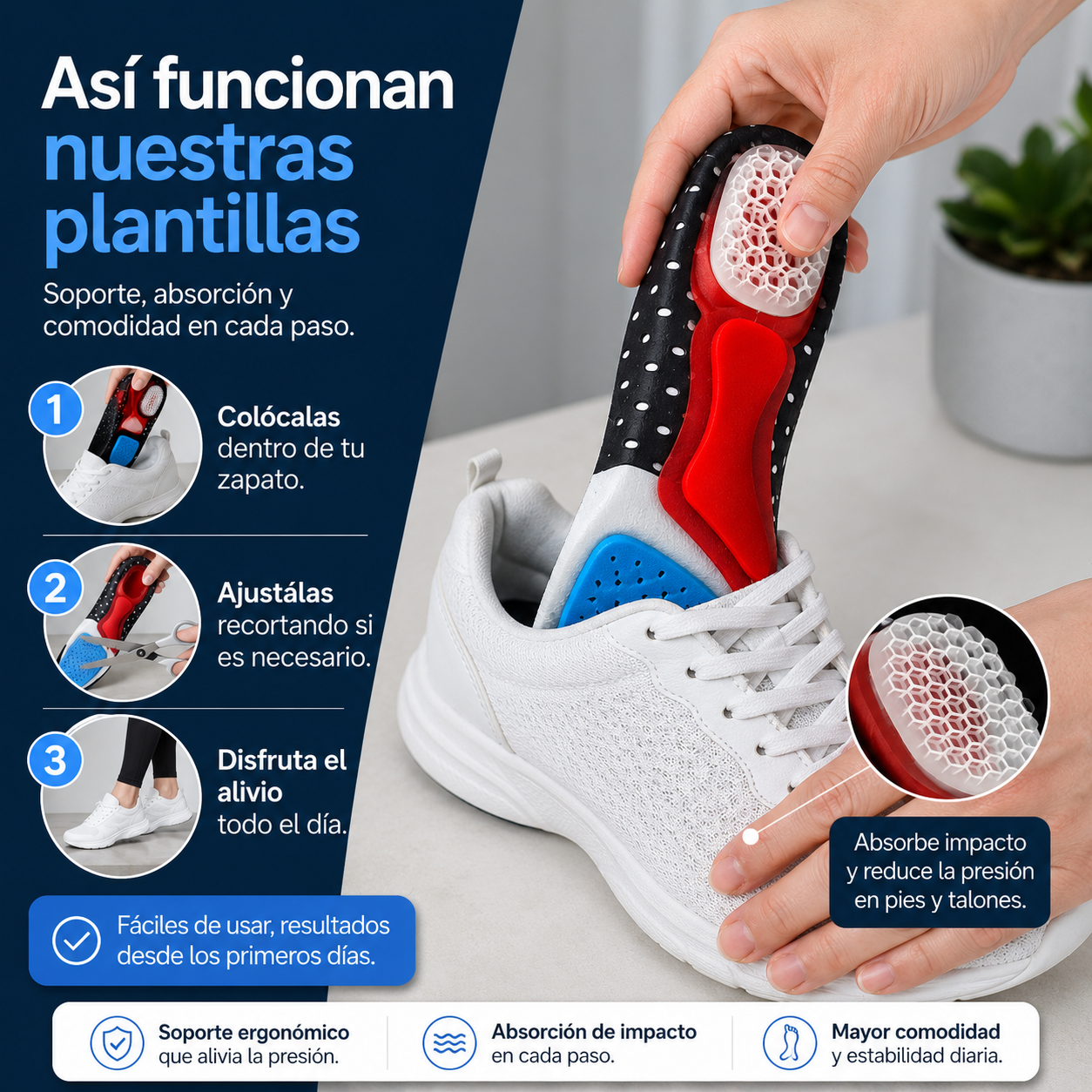 Confort Pro Walk- Camina sin Dolor