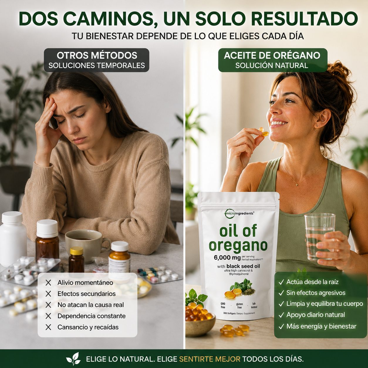Aceite De Orégano 6000 Mg 60 capsulas