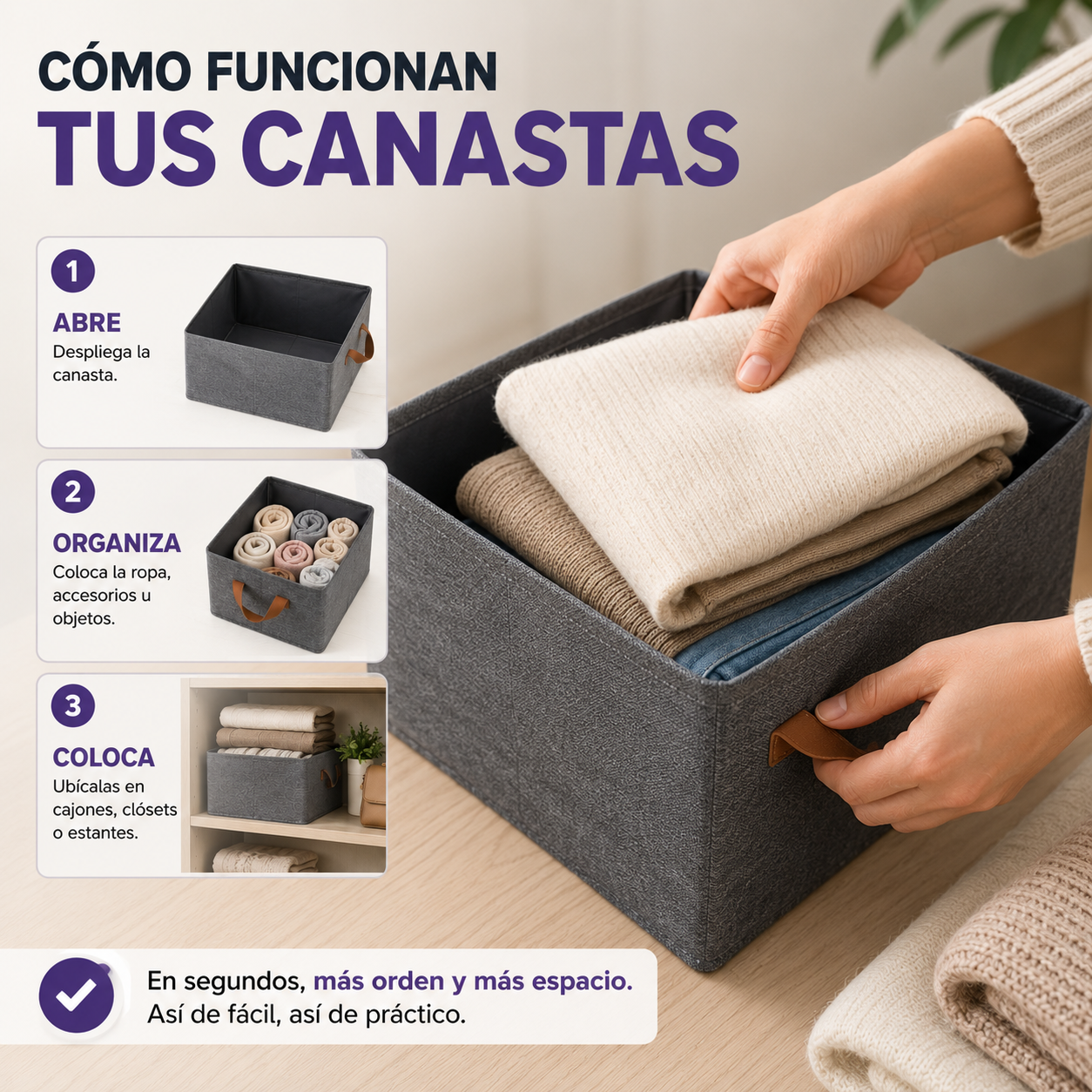 FlexiBox ®️- Cajas Organizadoras Plegables