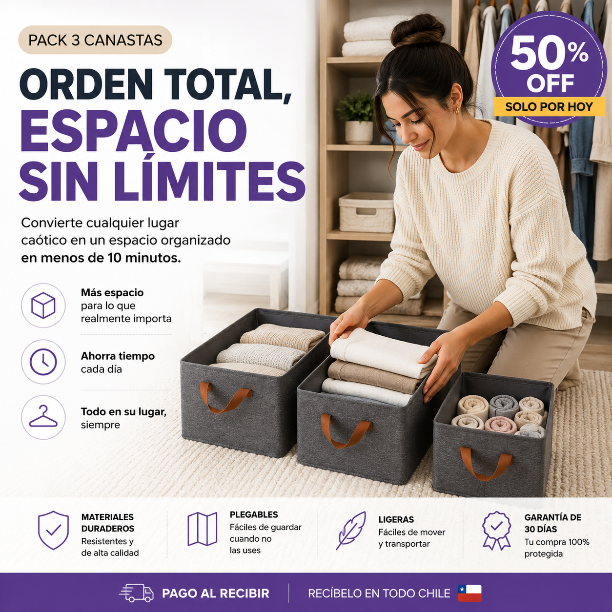 FlexiBox ®️- Cajas Organizadoras Plegables